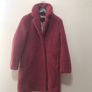 J. Crew Teddy Sherpa Topcoat